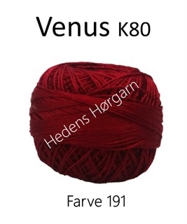 Venus K80 farve 191 Bordeaux